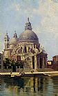 Della Canvas Paintings - Santa Maria della Salute
